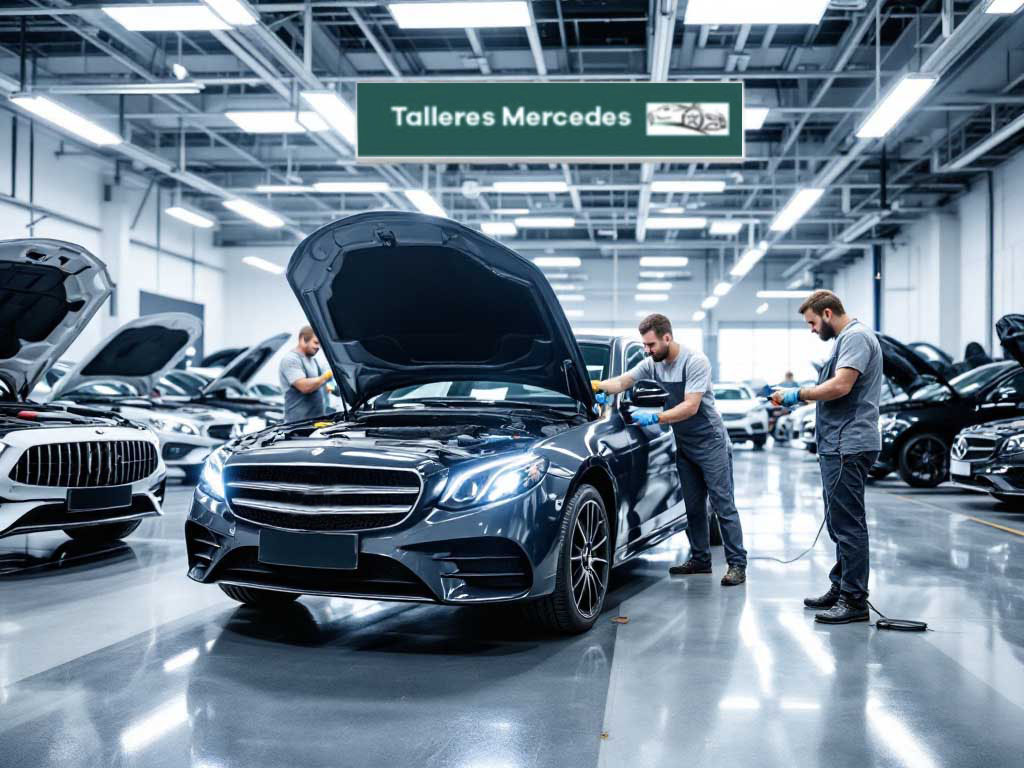 Interior del Taller Mercedes